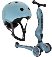 SKÚTANDRIDE SET SKÚTRE 2v1 + PRILBA S-M Oceľ SKÚTANDRIDE SET SKÚTRE 2v1 + PRILBA S-M Oceľ