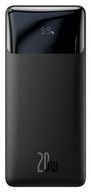 Baseus Bipow 20000mAh 2xUSB USB-C 20W čierny Baseus Bipow 20000mAh 2xUSB USB-C 20W čierny