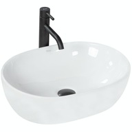 Amelia Rea Keramické umývadlo na dosku 48 cm Rea Amelia Rea Keramické umývadlo na dosku 48 cm Rea