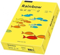 Farebný papier Rainbow A4 160g 250k žltý (R18)