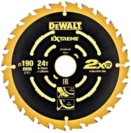 Pílový kotúč na drevo DEWALT 190x24zx30