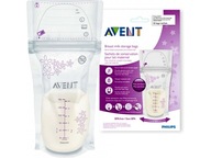 Avent Vrecúška na dojčenie 180 ml x 25 ks Avent Vrecúška na dojčenie 180 ml x 25 ks