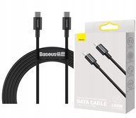 RÝCHLY KÁBEL BASEUS USB-C NA USB-C 480 MBPS QC 3.0 PD 100 W 5A 2M RÝCHLY KÁBEL BASEUS USB-C NA USB-C 480 MBPS QC 3.0 PD 100 W 5A 2M