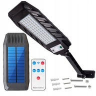 SOLÁRNE LED PULIČNÉ LAMPA 600W SO SÚMRAKOVÝM SENZOROM POHYBU + DIAĽKOVÉ OVLÁDANIE