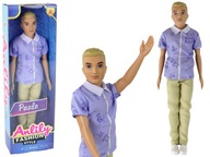 Detská bábika Chlapec Chlapec Pánska košeľa Paulo Blond vlasy