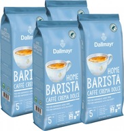 Dallmayr HOME BARISTA CAFE CREMA DOLCE 1kg obilia x4 Dallmayr HOME BARISTA CAFE CREMA DOLCE 1kg obilia x4