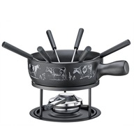 FONDUE SET na syr Kuchenprofi pre 6 osôb