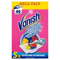 Vanish obrúsky, ktoré zabraňujú farbeniu oblečenia Vanish obrúsky, ktoré zabraňujú farbeniu oblečenia
