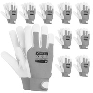 10X KOŽENÉ PRACOVNÉ RUKAVICE UNIVERZÁLNE GreyArmour Velcro 10/XL 10X KOŽENÉ PRACOVNÉ RUKAVICE UNIVERZÁLNE GreyArmour Velcro 10/XL