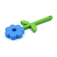 Terapeutické logopedické hryzátko s modrým kvetom Terapeutické logopedické hryzátko s modrým kvetom