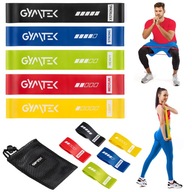 SADA 5 ODPOROVÝCH PÁSOV Tréningové PÁSY 0,5-30KG GYMTEK SADA 5 ODPOROVÝCH PÁSOV Tréningové PÁSY 0,5-30KG GYMTEK