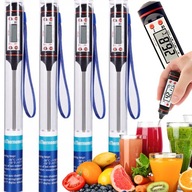DIGITÁLNY KUCHYNSKÝ TEPLOMER NA MÄSO, VÍNO, LCD, 4 KS DIGITÁLNY KUCHYNSKÝ TEPLOMER NA MÄSO, VÍNO, LCD, 4 KS