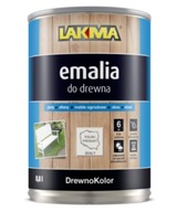 AKRYLOVÝ SMALT NA DREVO BIELY LESK LAKMA 0,8L
