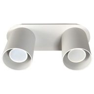 Bodové svietidlo WHITE TUBE 2x GU10 LED double Creep Bodové svietidlo WHITE TUBE 2x GU10 LED double Creep