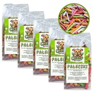 Jemnosť pre hlodavce a králik - 5x farebné tyčinky 140 g Jemnosť pre hlodavce a králik - 5x farebné tyčinky 140 g