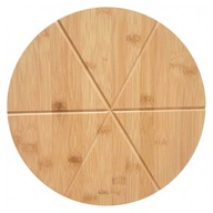BAMBUSOVÁ PIZZOVÁ DOSKA 35cm KINGHoff KH-1565 BAMBUSOVÁ PIZZOVÁ DOSKA 35cm KINGHoff KH-1565