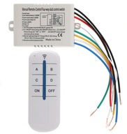 Diaľkový prepínač zariadení 230V 1000W RF REMOTE 4 kanály Diaľkový prepínač zariadení 230V 1000W RF REMOTE 4 kanály