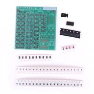1 sada DIY SMT SMD súčiastka prax zvárania str 1 sada DIY SMT SMD súčiastka prax zvárania str
