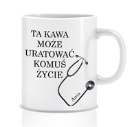 Hrnček Darček pre lekára (meno, káva šetrí) Hrnček Darček pre lekára (meno, káva šetrí)