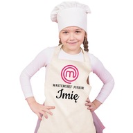 Detská zástera na varenie MASTERCHEF JUNIOR NAME Detská zástera na varenie MASTERCHEF JUNIOR NAME