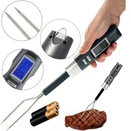 ELEKTRONICKÝ TEPLOMER POTRAVINÁRSKA SONDA GRIL NA MÄSO RÚRA NA STEAK ÚDENIE ELEKTRONICKÝ TEPLOMER POTRAVINÁRSKA SONDA GRIL NA MÄSO RÚRA NA STEAK ÚDENIE
