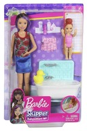 BARBIE BABYSITT SET S VANIČKOU SKIPPER