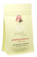 Fluff - broskyňový kávový peeling 100g