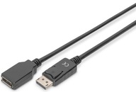 Kábel DIGITUS DisplayPort 2m DP UHD 4K adaptér
