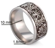 PRSTEŇ STRIEBORNÝ NORDIC SIGNET PRSTEŇ STROM ŽIVOTA R26 PRSTEŇ STRIEBORNÝ NORDIC SIGNET PRSTEŇ STROM ŽIVOTA R26
