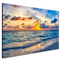 Obraz na plátne pláž 120x80 PRI BALTSKOM MORE Obraz na plátne pláž 120x80 PRI BALTSKOM MORE