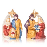 Betlehem - Svätá rodina - 13 cm - Keramika