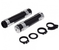 Radenie gumený volant 22 mm chróm karbón Naked Radenie gumený volant 22 mm chróm karbón Naked