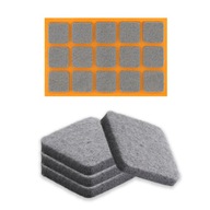 15 KS PLSTENÉ PODLOŽKY PRE STOLIČKY, NOHY NÁBYTKU, 25x25 15 KS PLSTENÉ PODLOŽKY PRE STOLIČKY, NOHY NÁBYTKU, 25x25