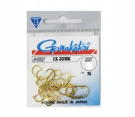 HÁČKY GAMAKATSU LS-3310G ZLATÁ VEĽKOSŤ 8 HÁČKY GAMAKATSU LS-3310G ZLATÁ VEĽKOSŤ 8