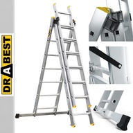 3-prvkový hliníkový rebrík 3x7 Professional