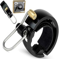 Zvonček na bicykel KNOG OI LUXE malý 22,2mm čierny Zvonček na bicykel KNOG OI LUXE malý 22,2mm čierny