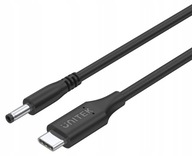 Unitek USB-C - DC napájací kábel 4,0 mm 1,8 m pre notebook Lenovo 65 W čierny Unitek USB-C - DC napájací kábel 4,0 mm 1,8 m pre notebook Lenovo 65 W čierny