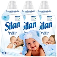Silan Sensitive Baby aviváž 3300 ml HYPOALERGICKÁ BIELA Silan Sensitive Baby aviváž 3300 ml HYPOALERGICKÁ BIELA