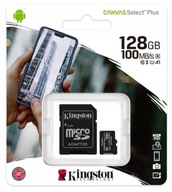 Micro SD karta 128GB class 10 KINGSTON originál