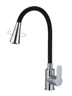 GUTTA FLEXIBLE BLACK/CHROME LUX 2 FUNKCIE GUTTA FLEXIBLE BLACK/CHROME LUX 2 FUNKCIE