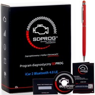 Súprava VGATE SDPROG 4.0 LE iCar 2 BT 4.0 LE ELM327 OBDII programové rozhranie Súprava VGATE SDPROG 4.0 LE iCar 2 BT 4.0 LE ELM327 OBDII programové rozhranie