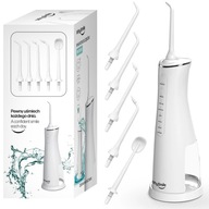 VÝKONNÝ dentálny irigátor WhySmile BEZDRÁTOVÝ 5 režimov 5 dýz VÝKONNÝ dentálny irigátor WhySmile BEZDRÁTOVÝ 5 režimov 5 dýz
