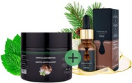 Borovicový olej 10ml + mentol 250g * SAUNA SET