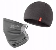 MILWAUKEE SET ŠEDÁ BNI LOGO ZIMNÉHO ČIAPKU ŠEDÁ SUKŇA ELMIX MASKA MILWAUKEE SET ŠEDÁ BNI LOGO ZIMNÉHO ČIAPKU ŠEDÁ SUKŇA ELMIX MASKA