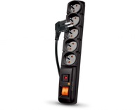PREPÄŤOVÝ A INTERFERENČNÝ FILTER ACAR F5 PRO čierny 5m W0094 PREPÄŤOVÝ A INTERFERENČNÝ FILTER ACAR F5 PRO čierny 5m W0094