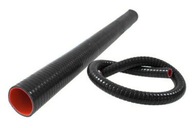 SILIKÓNOVÝ KONEKTOR 100CM FLEX 20MM VYZTUŽENÝ TURBOWORKS PRO ČIERNY SILIKÓNOVÝ KONEKTOR 100CM FLEX 20MM VYZTUŽENÝ TURBOWORKS PRO ČIERNY