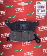 BRZDOVÉ DESTIČKY TRW KAWASAKI Z750 2007-2011 predné