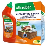 BROS Microbec prípravok na septiky + WC gél 1kg