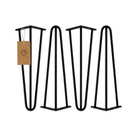 MORIA DESIGN 4 x Vlásenka nohy DIY stolový nábytok nohy 41 cm 3 tyče fi 10 mm MORIA DESIGN 4 x Vlásenka nohy DIY stolový nábytok nohy 41 cm 3 tyče fi 10 mm