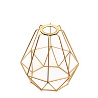 Diamantové drôtené tienidlo GOLD loft E27 PREMIUM